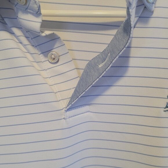 Peter Millar Crown Crafted Performance Polo Shirt - Large - Picture 4 of 5